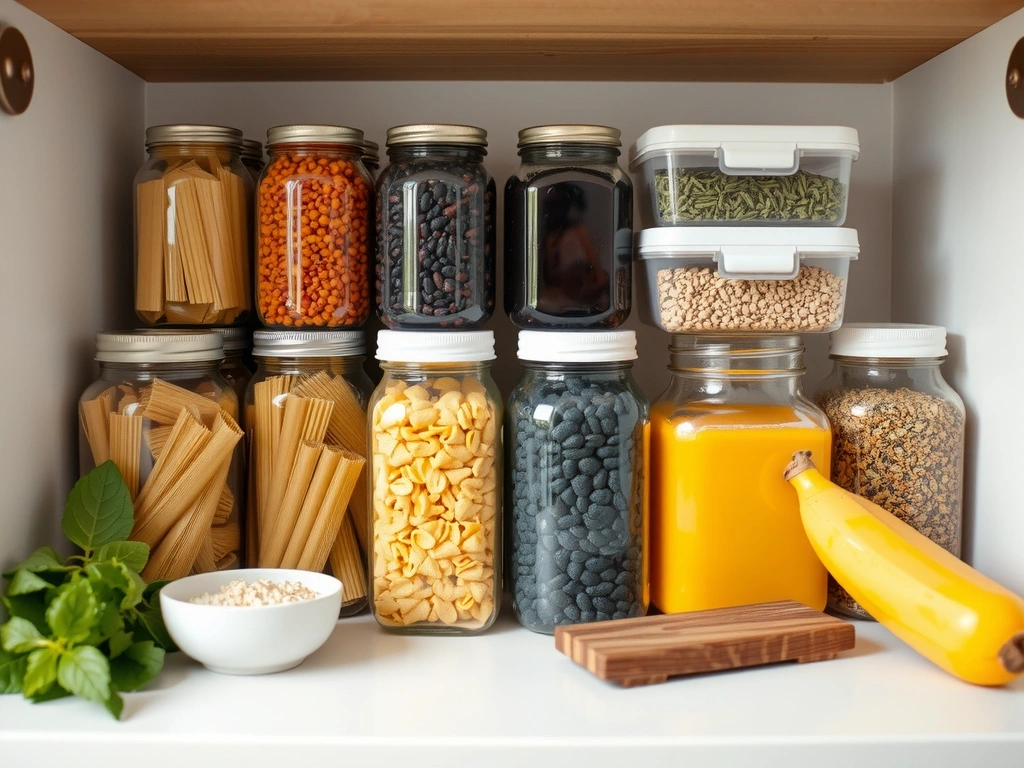 Organisierte Speisekammer